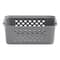 Iris® Gray Medium Organizer Storage Basket, 4 Pack